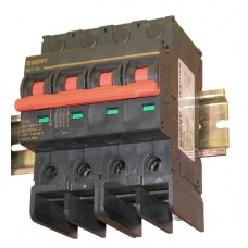 Выключатель автоматический BB1-63 4P 13 1200V DC (13А/1200В постоянного тока,4-х полюсный, неполярный)