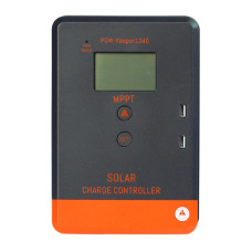 Контролер заряду POW Keeper-1240 (MPPT, струм 40А, 12/24В, РК індикатор, 2xUSB 5В, підтримка LiFePO4 / Li(NiCoMn)O2 АКБ)