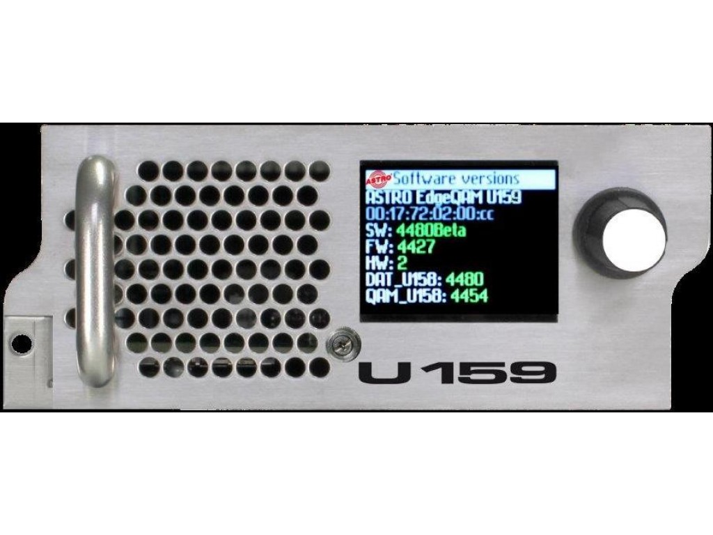 U159 - 64 канальний IP / QAM конвертор